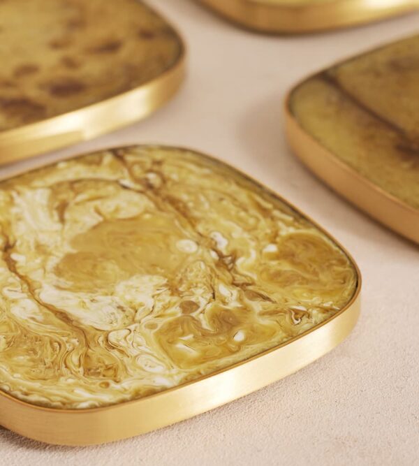 Luxurious Brass Coasters | Custom Designs & Bulk Supply - Image 2