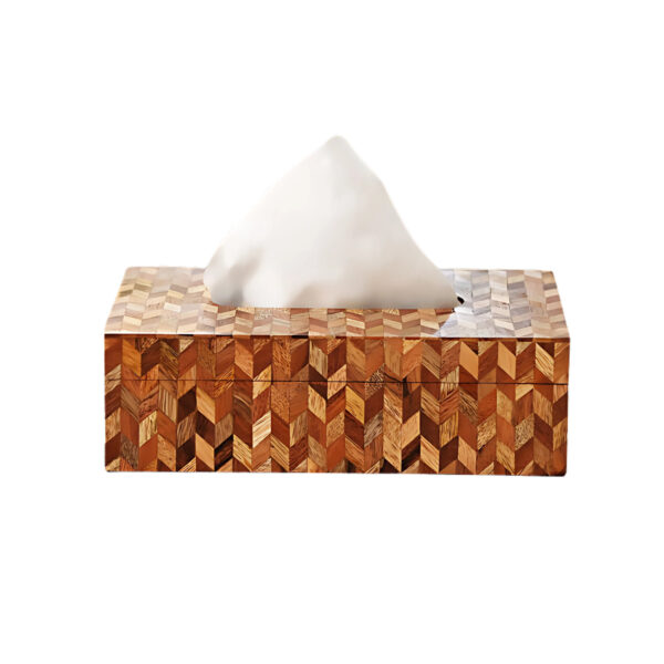 Wooden Tissue Box