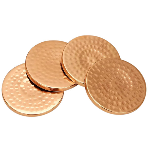 Handcrafted Copper Coasters | Elegant & Durable Drink Coasters