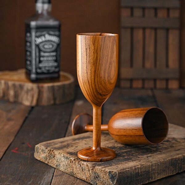 Wooden Drinking Glass