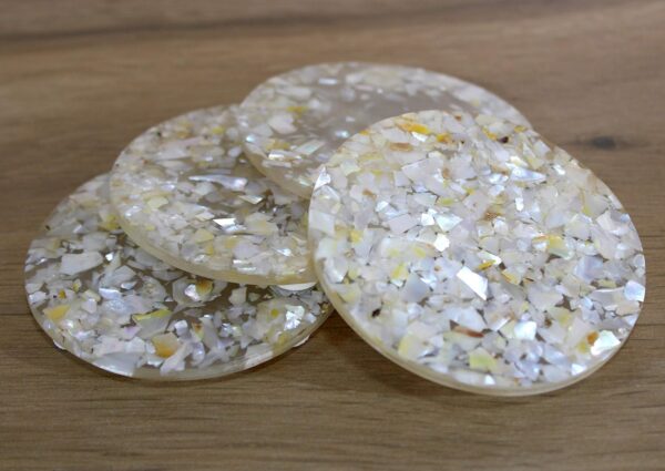 Mop Round Coasters | Elegant Wine Coaster | Luxury & Custom Designs for Bulk Orders - Image 3