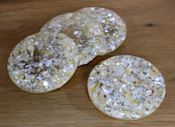 Mop Round Coasters | Elegant Wine Coaster | Luxury & Custom Designs for Bulk Orders