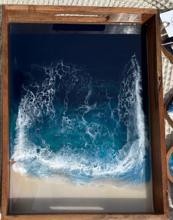 Resin Atlantic Serving Tray