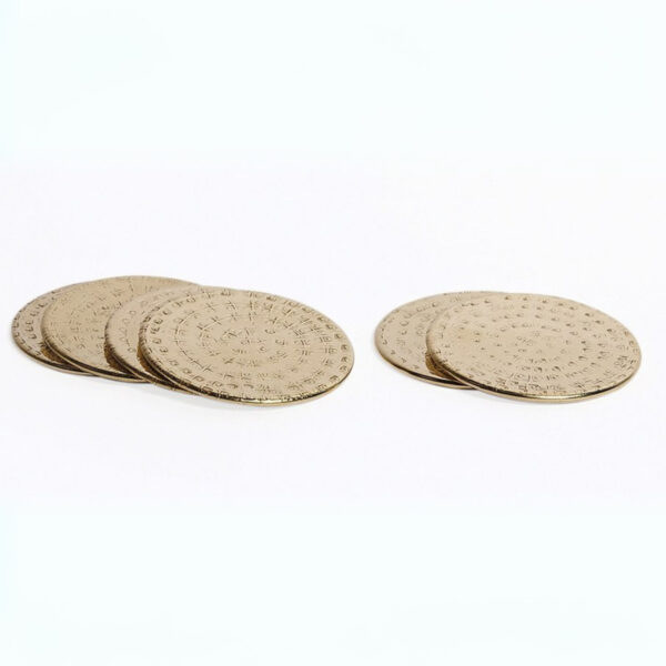 Brass Coasters | Elegant & Durable Drink Coasters - Image 2
