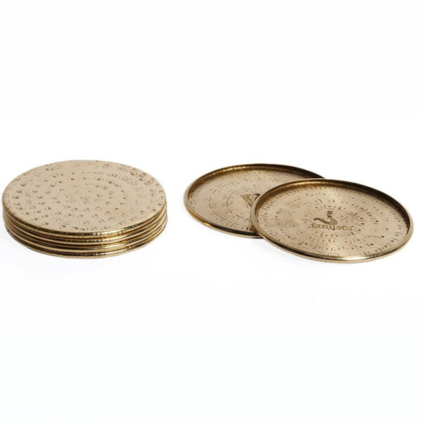 Brass Coasters | Elegant & Durable Drink Coasters - Image 4
