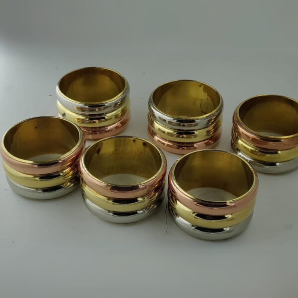 Brass Napkin Rings - Image 4