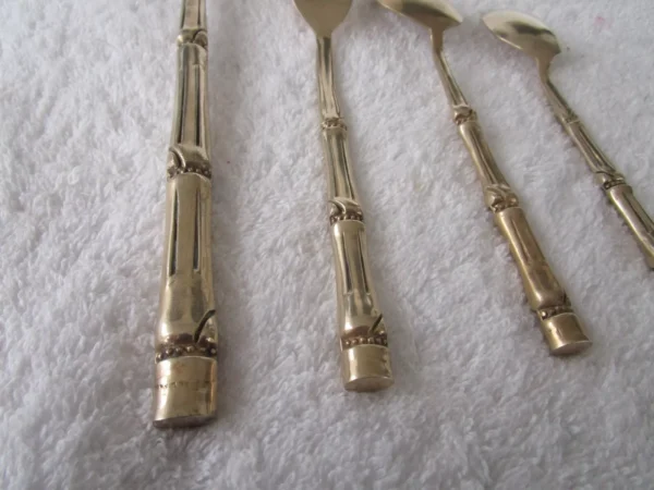 Brass Premium Spoon and Fork | Elegant, Durable & Ideal for Bulk Orders - Image 3
