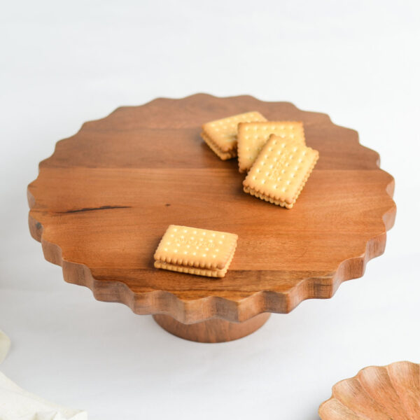 Wooden Cake Stand - Image 2