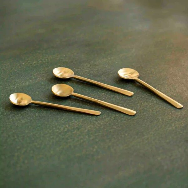 Brass Tea Spoons - Image 2