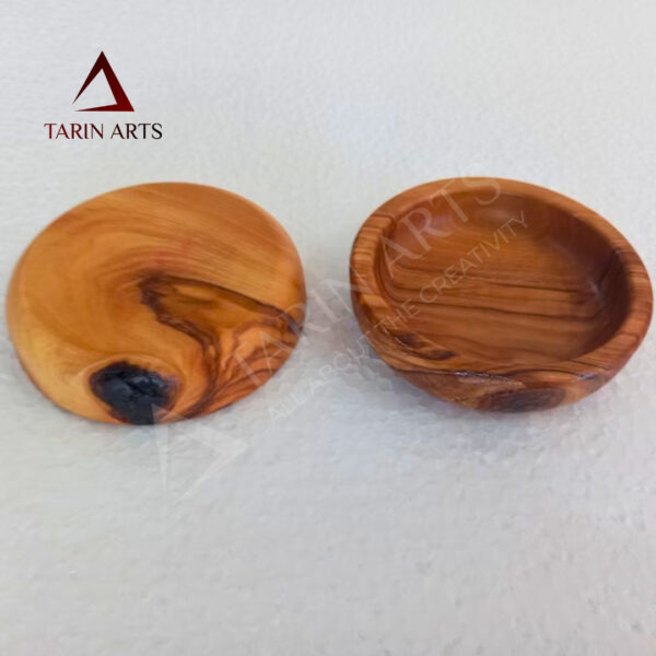 Natural Wooden Bowl | Handcrafted Salt Bowl | Perfect for Kitchen & Dining | Wholesale