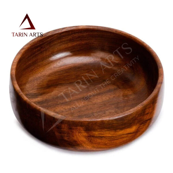 Wooden Single Piece Bowl - Image 2