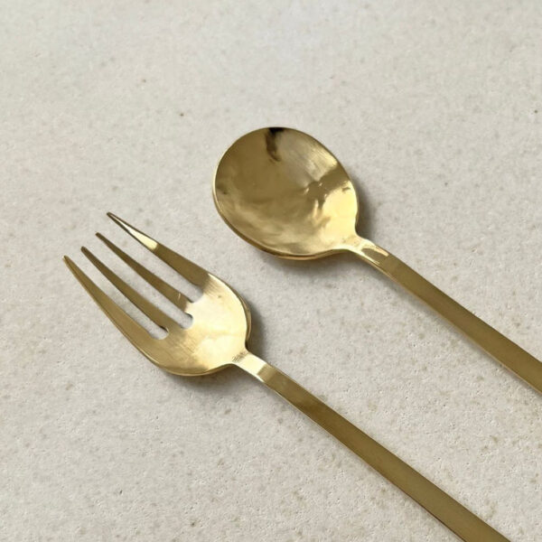 Brass Cutlery Spoons - Image 3