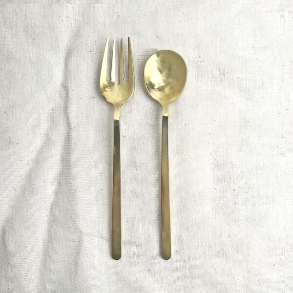 Brass Cutlery Spoons - Image 4