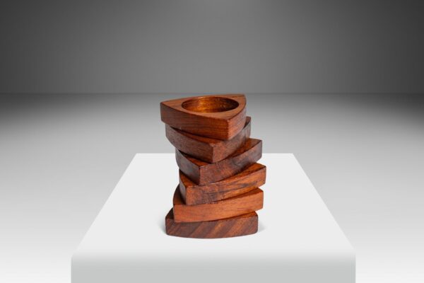 Wooden Styles Napkin Rings - Image 2