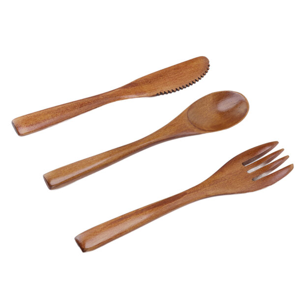 Wooden Spoon And Forks - Image 2