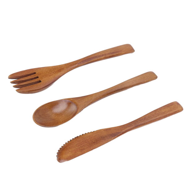 Wooden Spoon And Forks - Image 3