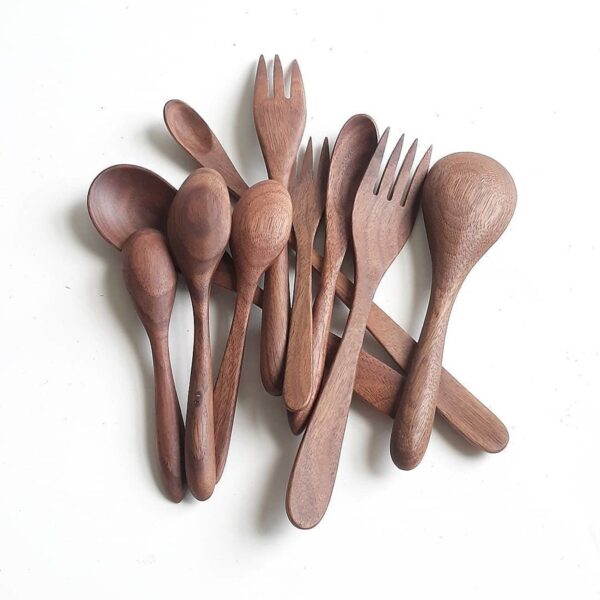 Wooden Spoon Forks - Image 3