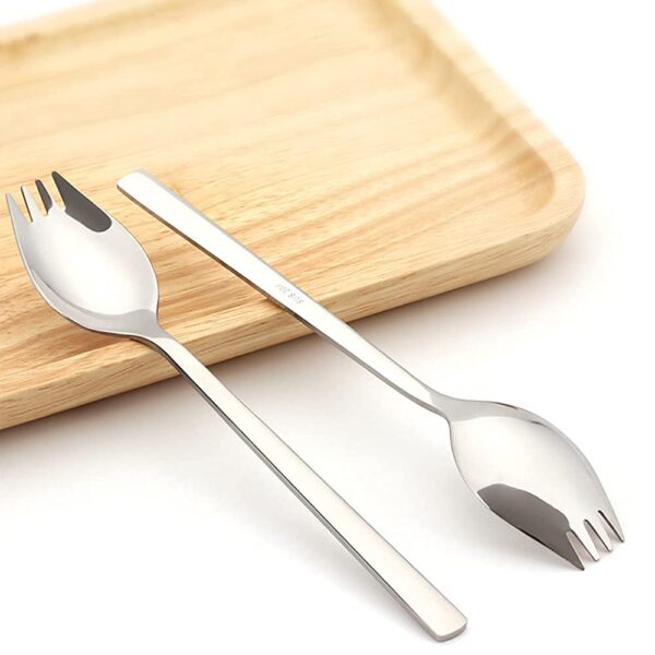 Metal Spoon Salad Forks - Image 3