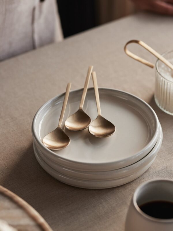 Elegant Brass Dessert Spoon | Premium Quality | Wholesale Bulk - Image 3
