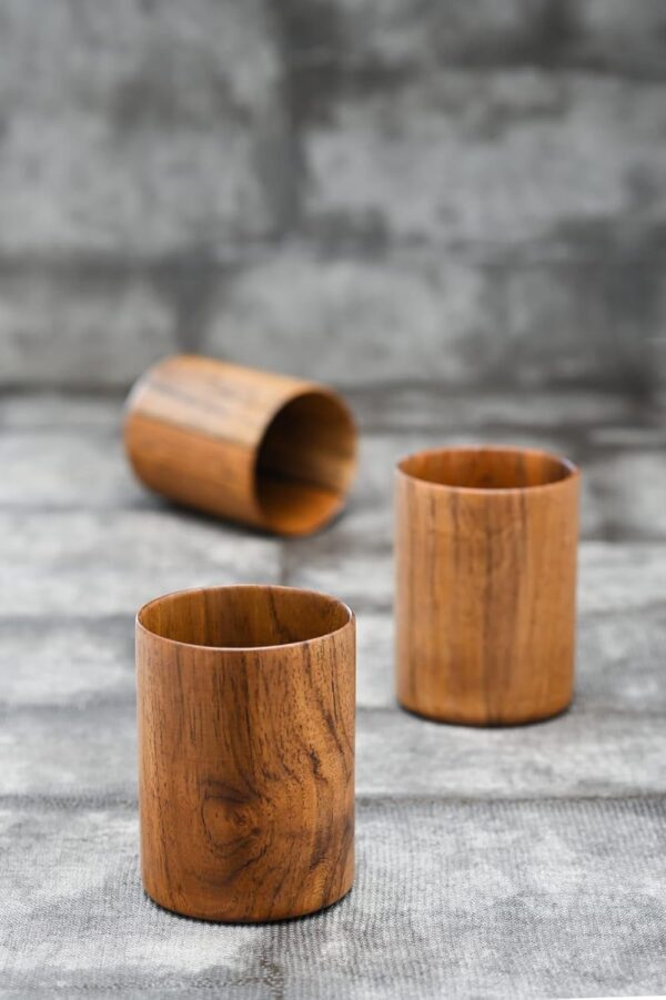 Wooden Drinking Glass