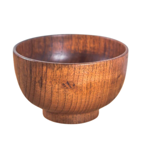 Wooden Round Bowl - Image 2