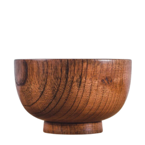 Wooden Round Bowl