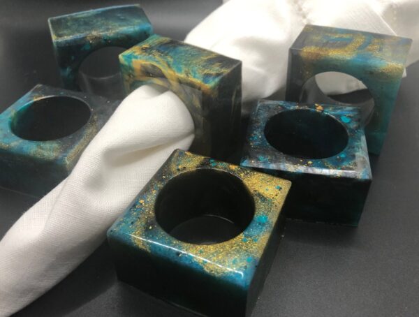 Resin Styles Napkin Rings - Image 3