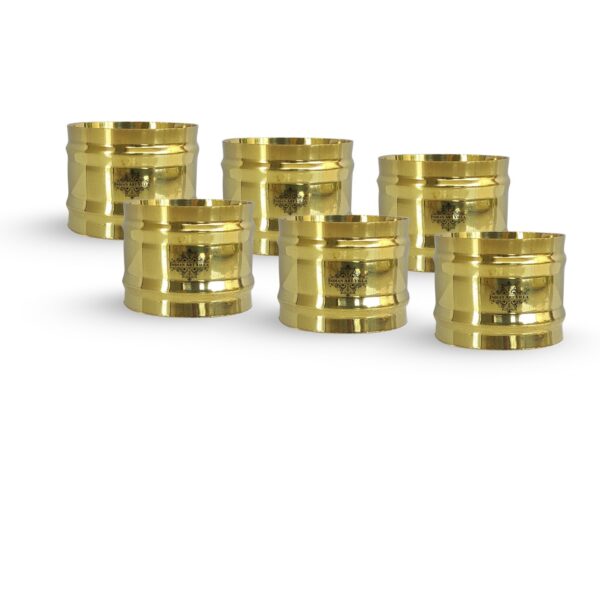 Brass Styles Napkin Rings