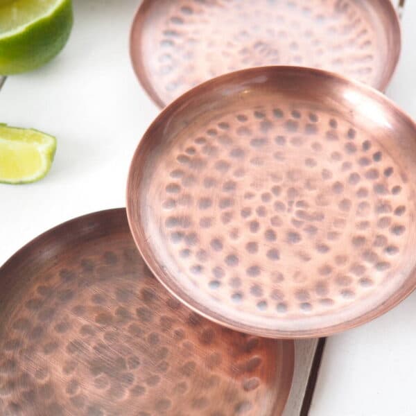 Copper Modern Drink Coaster | Sleek & Stylish Designs for Bulk Orders - Image 3
